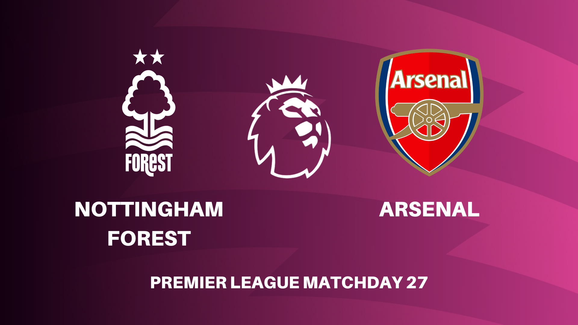 Live: Nottingham Forest vs Arsenal